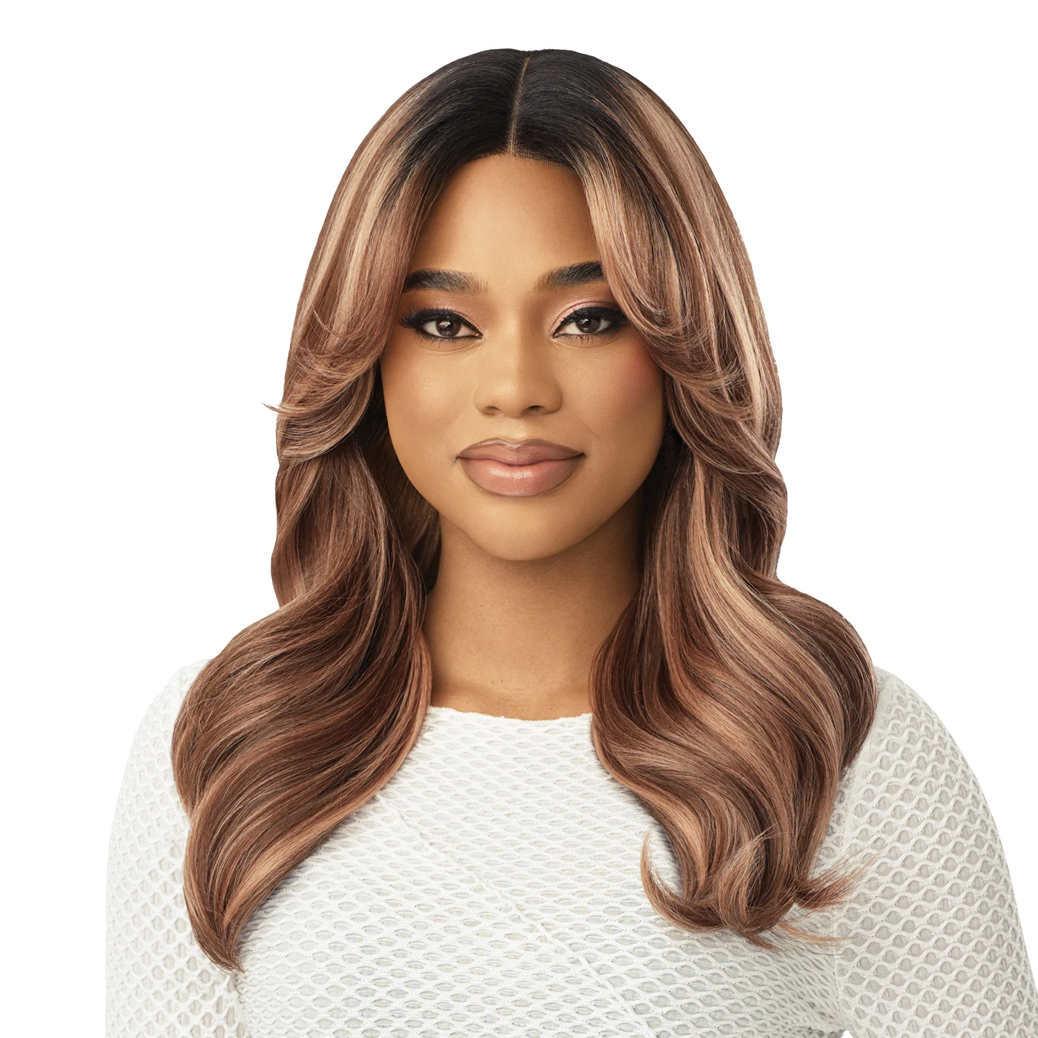 

Outre HD Синтетический парик на шнуровке Бесклеевой керин