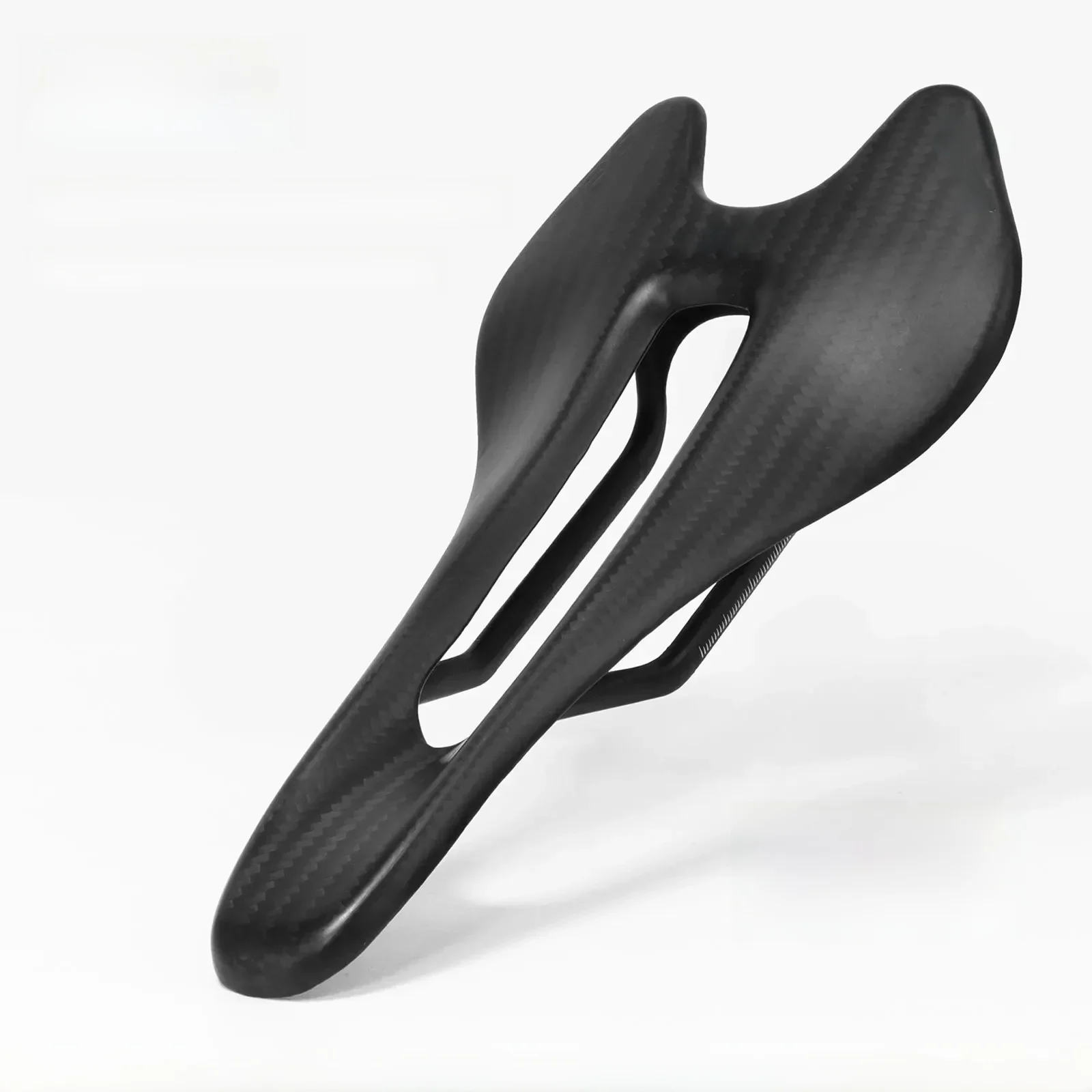 AliExpress Gelu Carbon Fiber Road Saddle Ultralight 54g Ergonomically Designed 6*6 Double-Track Hollow Bike Seat Cushion Bicycle Parts