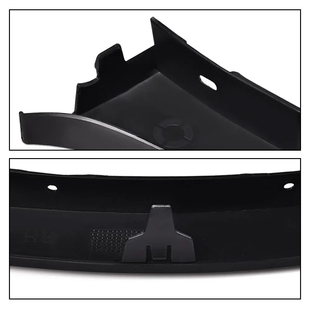 4 قطعة الحاجز مضيئة غطاء الاطارات قوس الجسم عدة صالح ل 07-13 Bmw X5 E70 20/21 بوصة تمديد #5