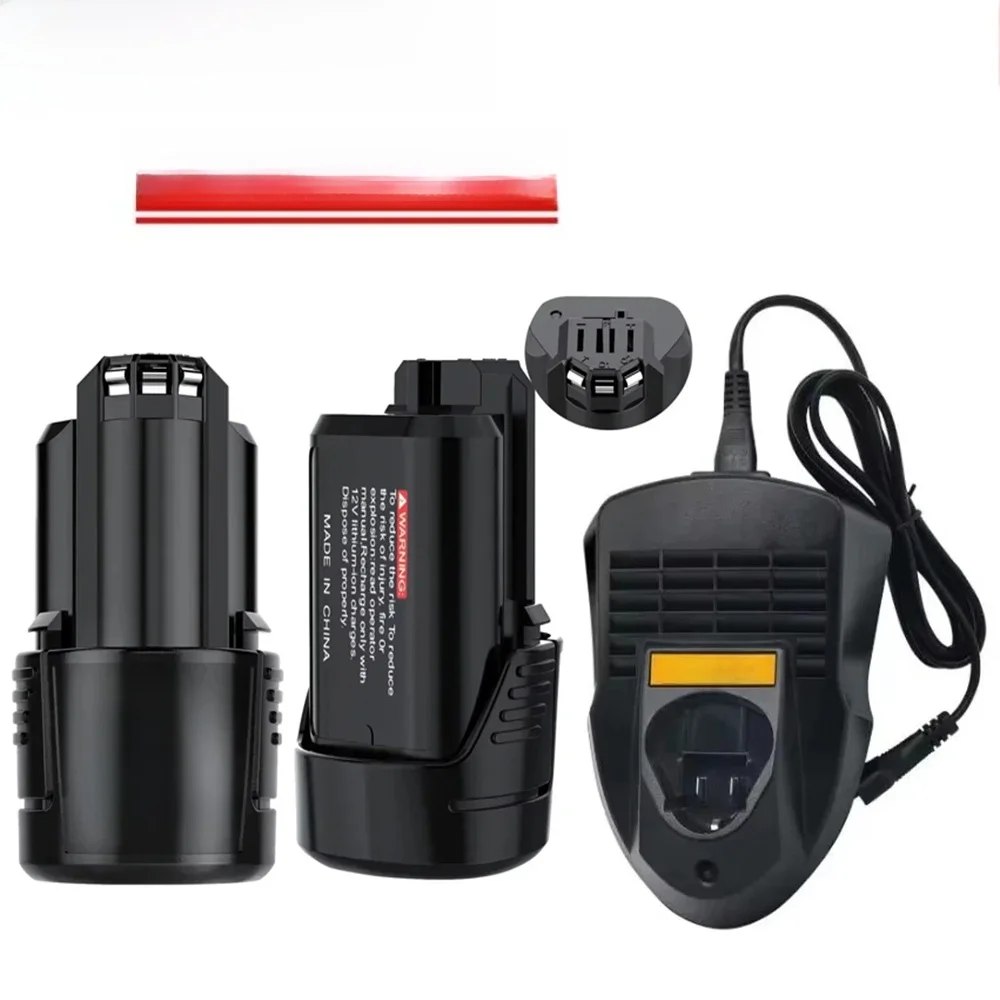 6000mAh For Bosch 10.8V 12V Battery For Bosch Li-ion Batteries BAT412A BAT414 BAT411 BAT412 D-70745 2607336014 BAT420 GSR 120-LI