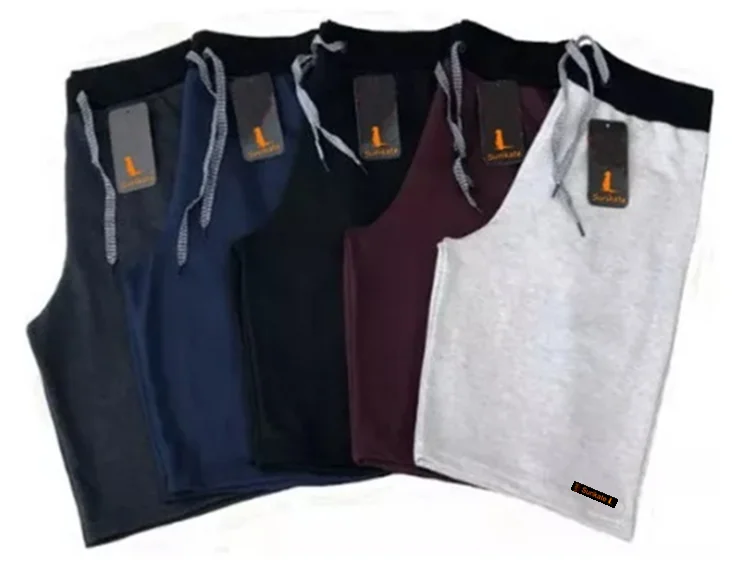 5 Kit Bermuda Shorts Sweatshirt Cheap Men's Workout Academy Resale Wholesale Hiking Various Colors