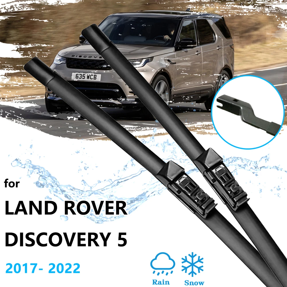 For Land Rover Discovery 5 L462 2017 2018 2019 2020 2021 2022 Front Wiper Blade Window Windshield Windscreen Accessories 24