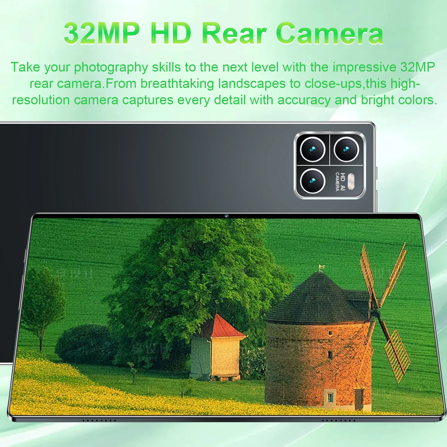 2026 10.36Inch Tablet Android 16GB RAM 1TB ROM 16MP 32MP Android 13.0 20000mAh 14 Core 5G Dual SIM Bluetooth WiFi GPS Global Version