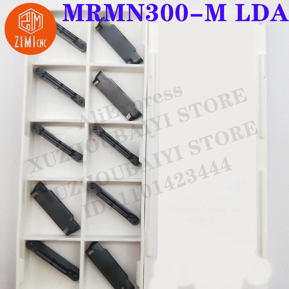 MRMN300-M LDA MRMN300-M Parting grooving Inserts tools Carbide Inserts Turning Inserts Tools metal Lathe Cutting Blade CNC tools