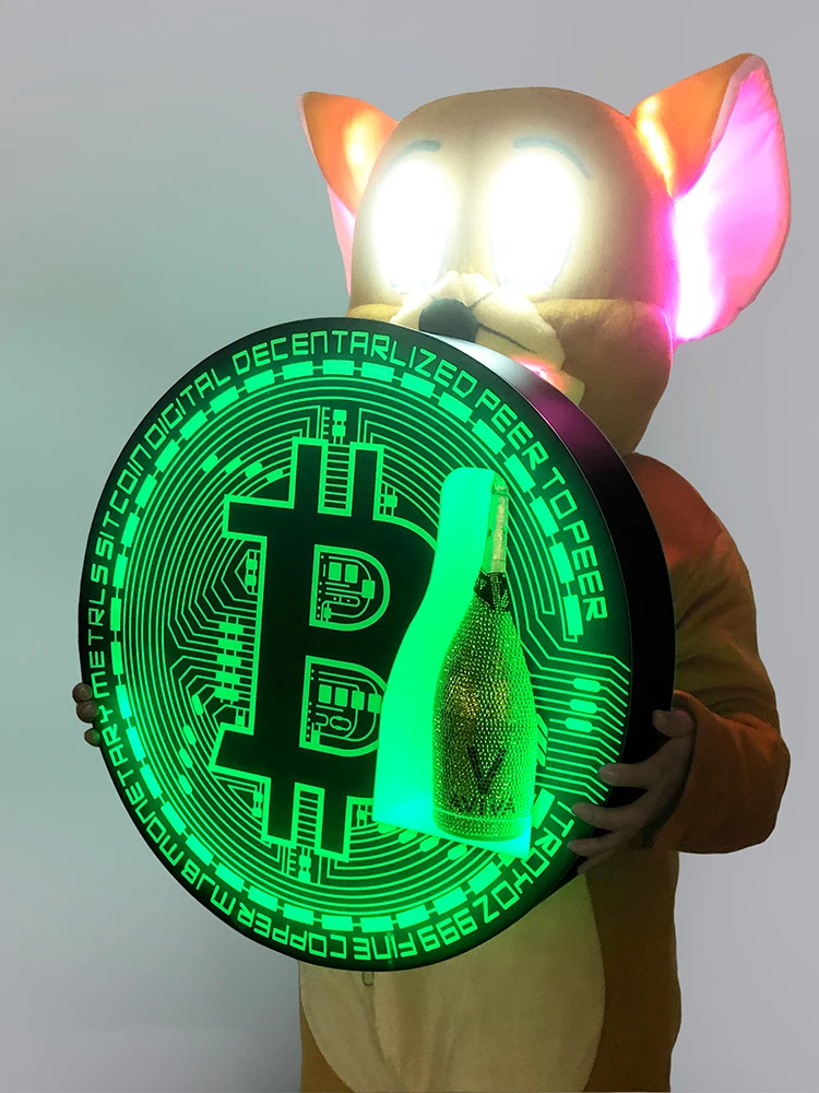 Sensor De Pressão Garrafa LED para NIGHTClubB, GLORIFIER