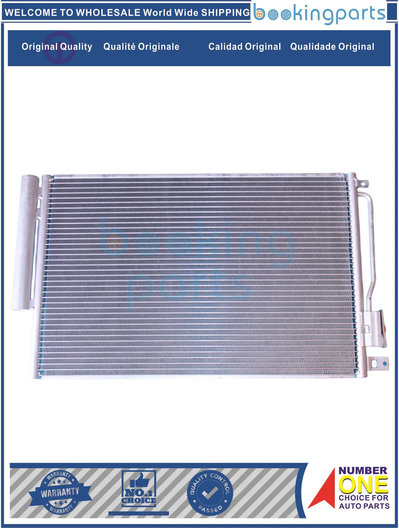 Condensador para CHEVROLET TRACKER/ONIX/SONIC/COBALT/SPIN 13, 96945773, RC.650.619, RC650619, CN 4063, CN4063, DS510094, 8FC 351 344-191