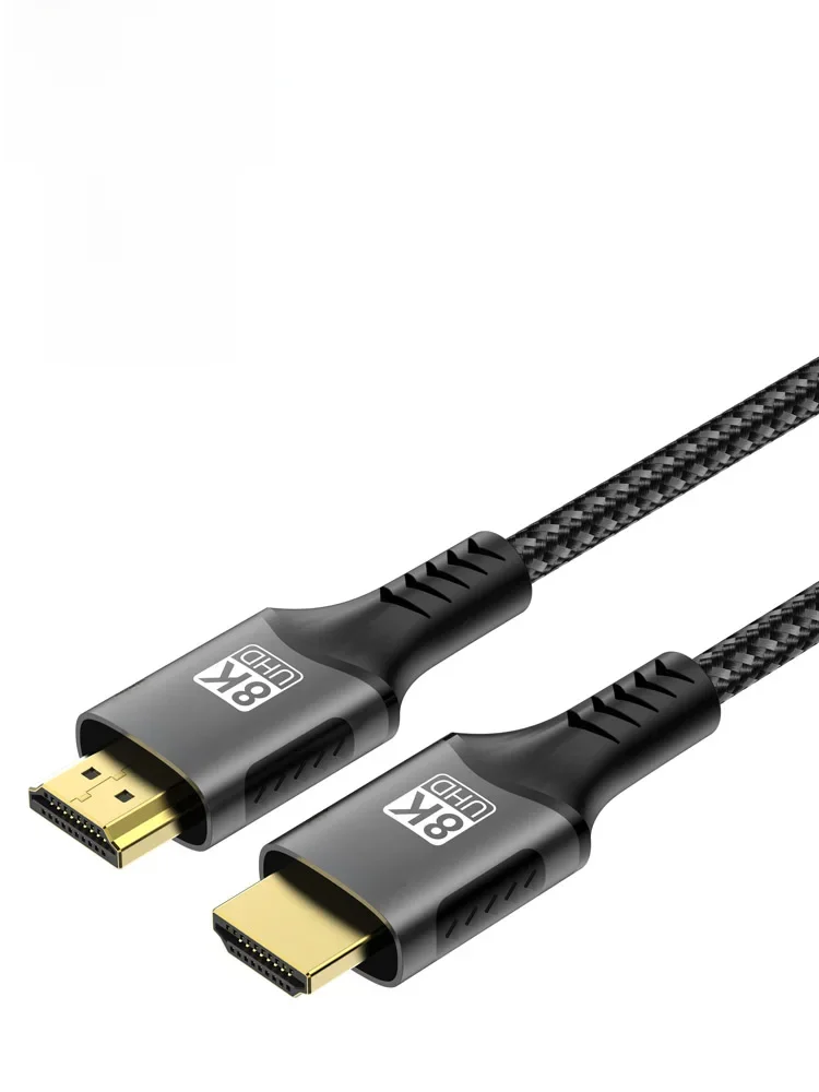HDMI Cable 2.1 Splitter 4K@120Hz 8K@60Hz 48Gbps Adapter For EARC ARC HDCP Ultra High Speed Video Cable PC Laptop Projector HD TV