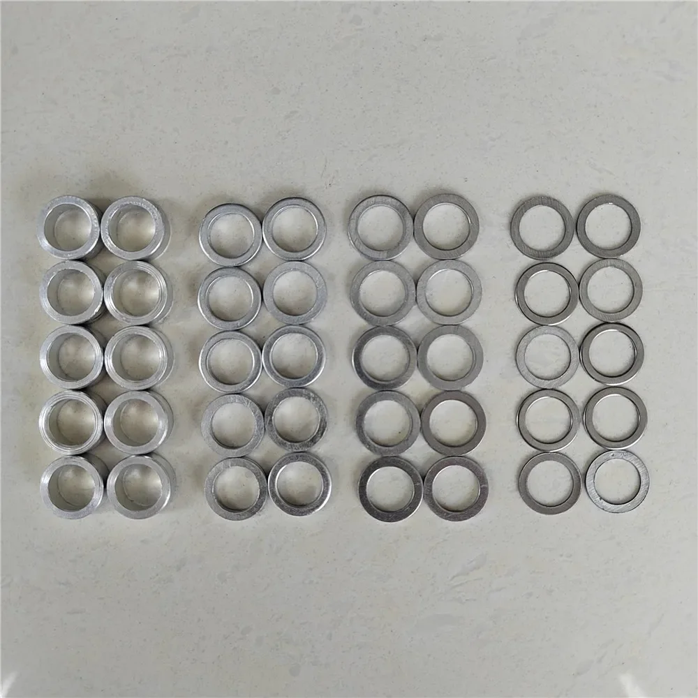 AliExpress TRUYOU 10PCS MTB Road Bicycle Chainring Bolts Gasket 0.5mm 1mm 2mm 5mm Bike Chain Wheel Screws Washer