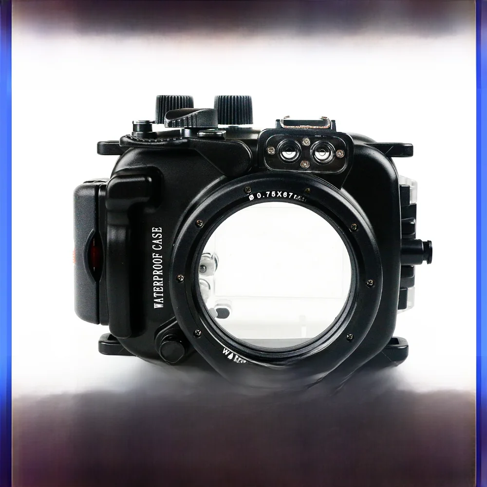 Voor Nokon J5 10Mm 10-30Mm Digitale Camera Duikkoffer Onderwater Waterdichte Behuizing Transparante Waterdichte Afdekking - afbeelding 2