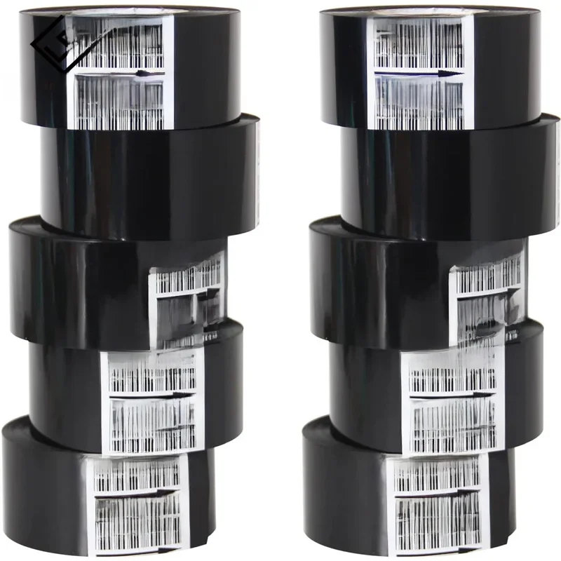 Wstążka termiczna maszyny drukarskiej 30*100m kod daty akcesoria do drukarki czarny 25mm 30mm 35mm szerokość dla DY-8 HP-241B — zdjęcie produktu 7