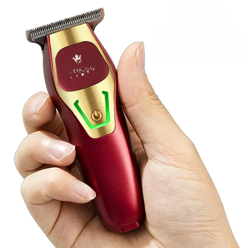Krachtige professionele tondeuse Mannen 0MM T-mes Elektrische tondeuse Oplaadbare kapper Kapselmachine Baardtrimmer Scheerapparaat - afbeelding 2
