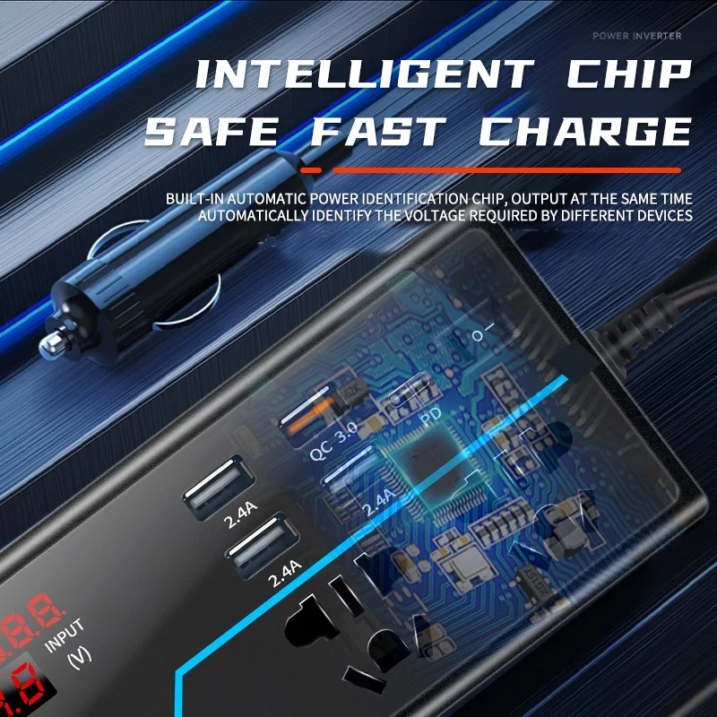 200W Car Inverter: …