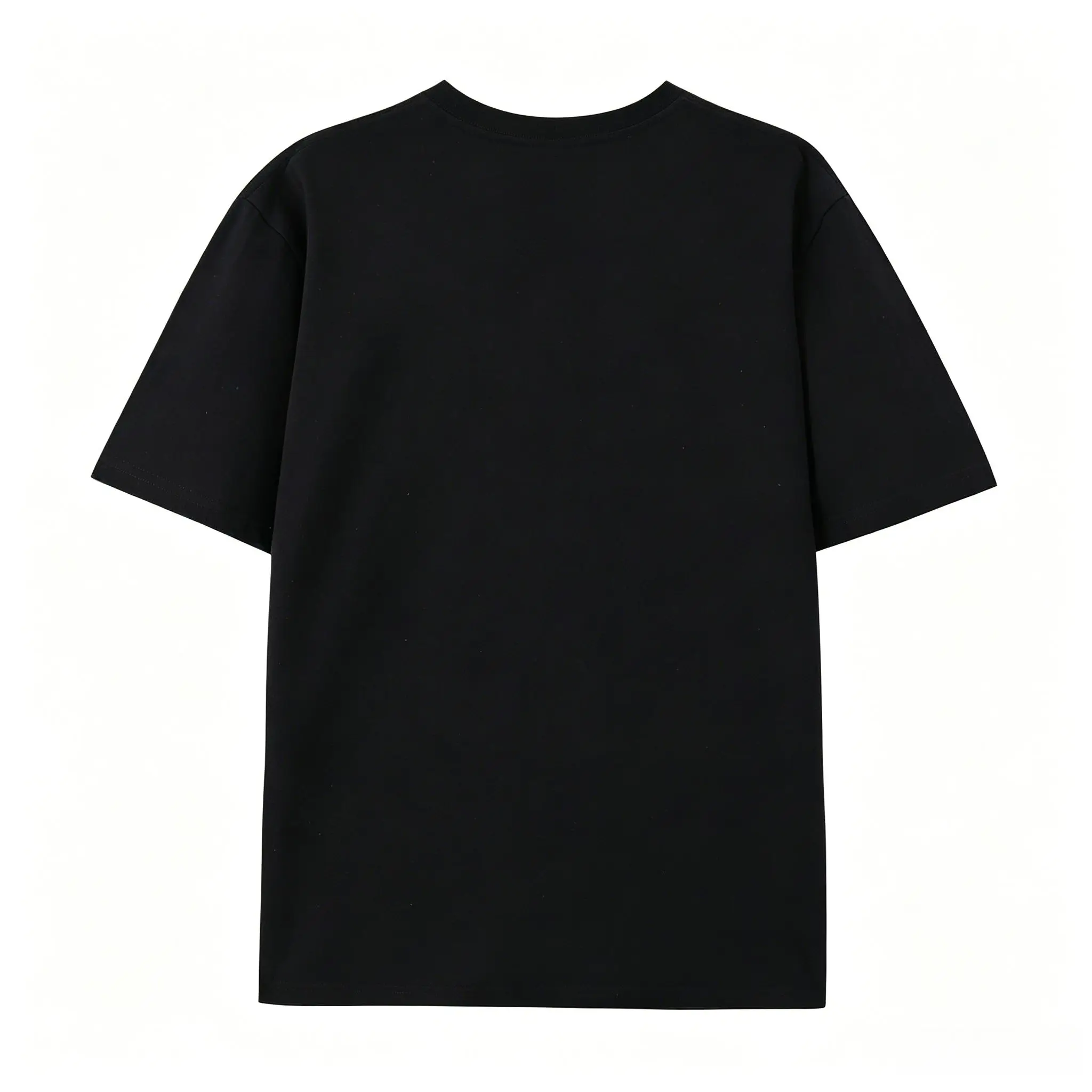 2026 Men's Black Retro Pattern T-shirt, Plant Flower Mushroom Skull Printed Men's and Women's T-shirt Fashion Street Trendy Top