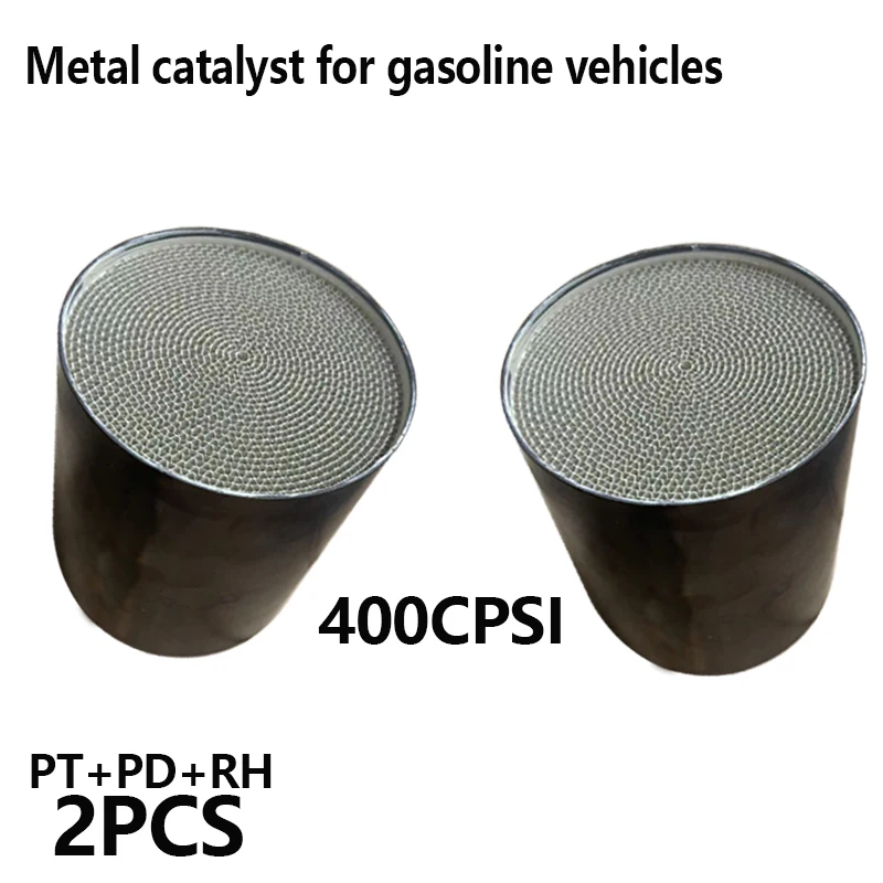 107X100MM Metal Catalyst Gas Catalyst With Coating Universal Metal catalyst For Euro 3 4 5 6 Car Exhaust