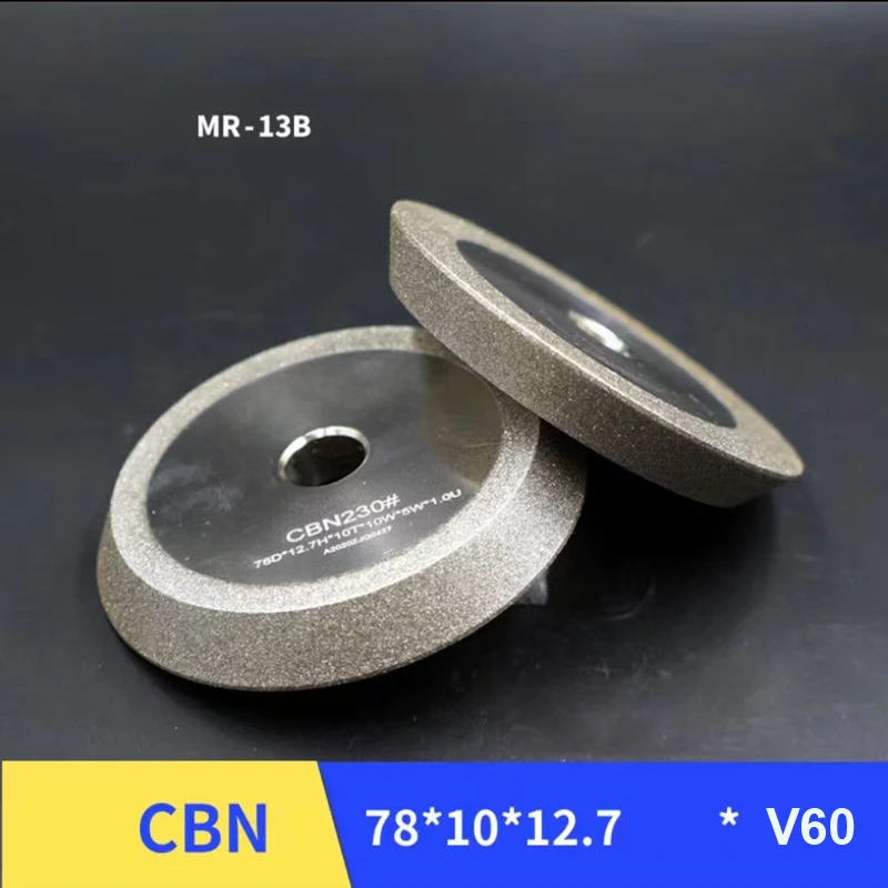 Bohrer-Fräser-Schleifmaschine, Diamant-Schleifscheibe aus Legierung, SDC CBN Schleifmaschine 13A 13B, Hochkobalt-HSS-Schleifmaschine – Detail 4