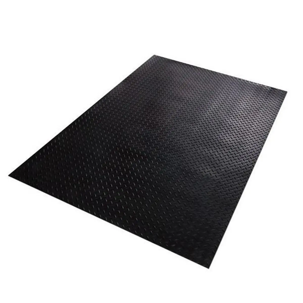 Gummiläufer Tränenblech 3mm Antirutsch Gummimatte Industrie Werkstatt Garage Bodenbelag Ölbeständig Wetterfest 100% Gummi