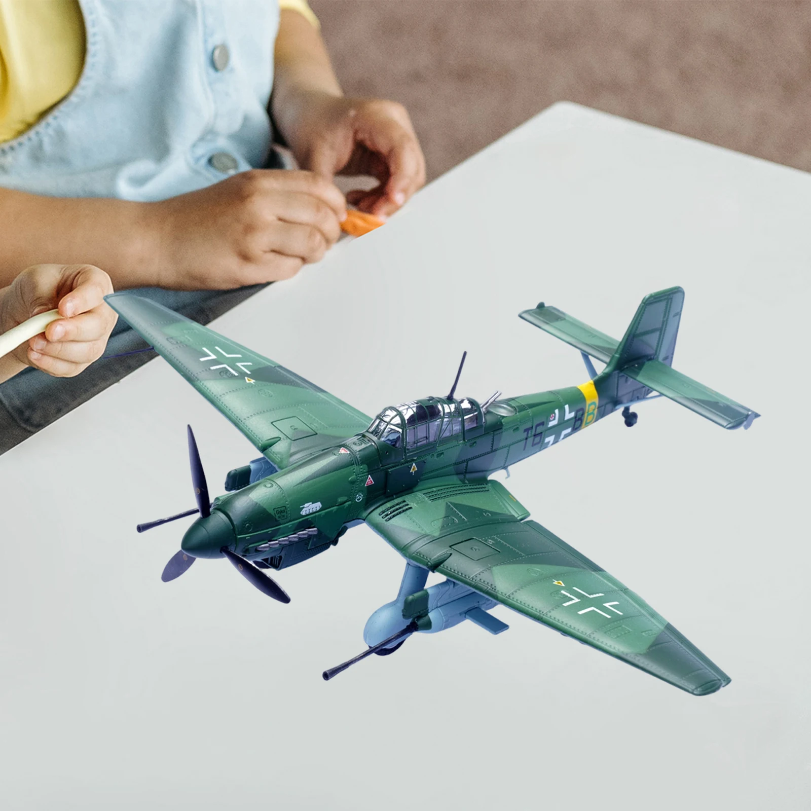 

1/72 Sturdy Airplane Model Aviation Commemorative Birthday Gift Aircraft Collection Ornament for Living Room Tabletop Decor
