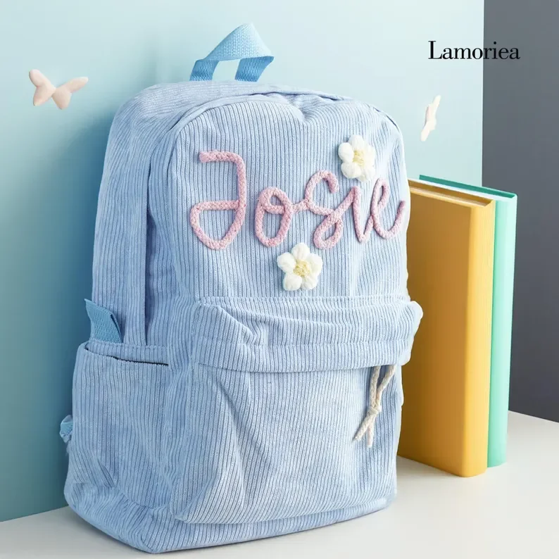 Personalized Toddler Backpack, School Backpack, Back to school gift, Flower Girl Gift Gift for Kids Preschool Kindergarten Gift