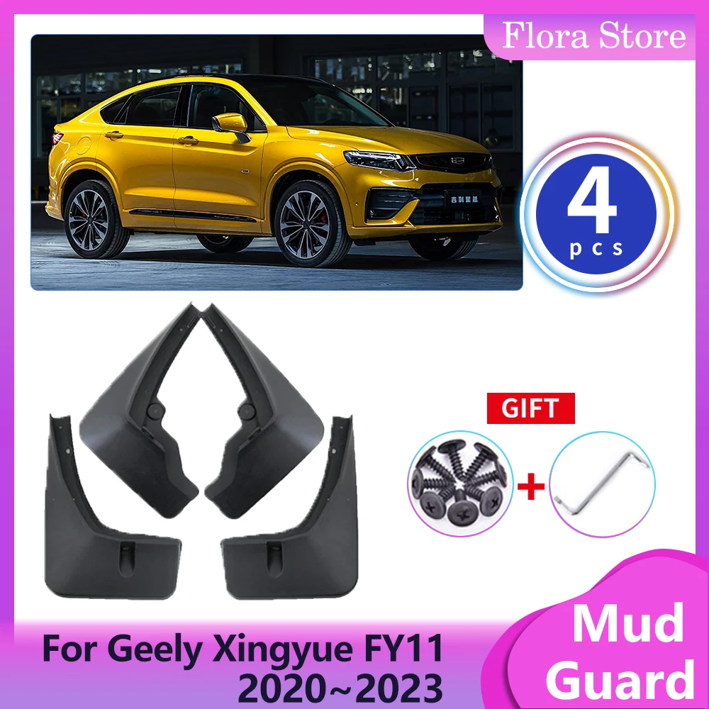 

Передние колеса для Geely Xingyue S Tugella FY11 2020 ~ 2023, 2021 2022 защита от брызг