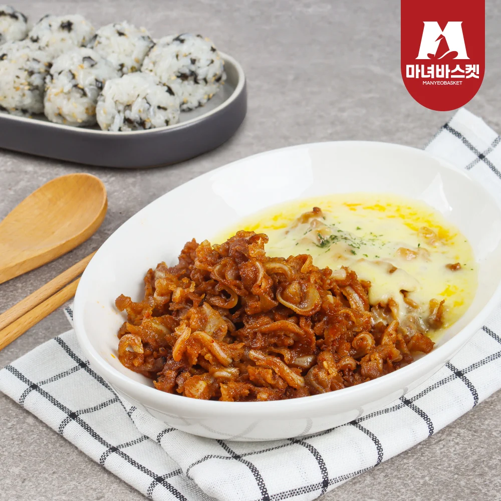 [마녀바스켓]오독오독 용식이 오돌뼈구이(매콤한맛)300g x4팩