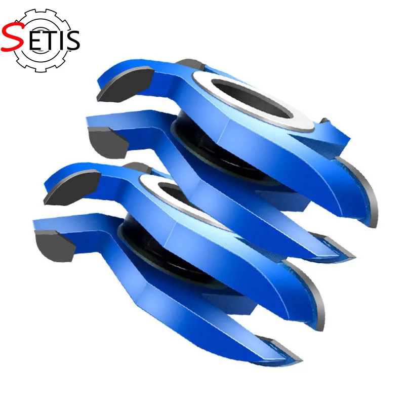 SETIS Woodworking Tenon Cutter: Combination Semi-Circular Tenon Cutter for Mitered Tenon Joints