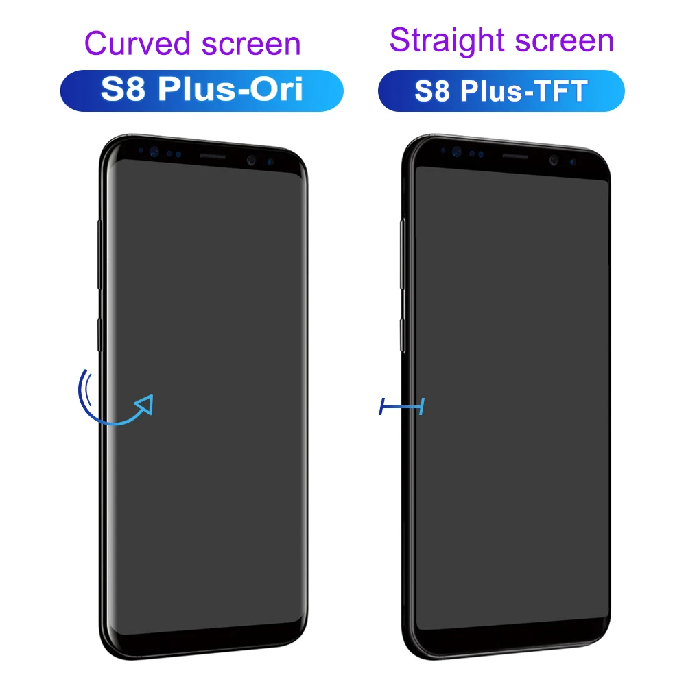 Tested For Samsung s8 plus Display Touch Screen With Frame Digitizer For Samsung S8+ G955,SM-G955F,SM-G955FD lcd