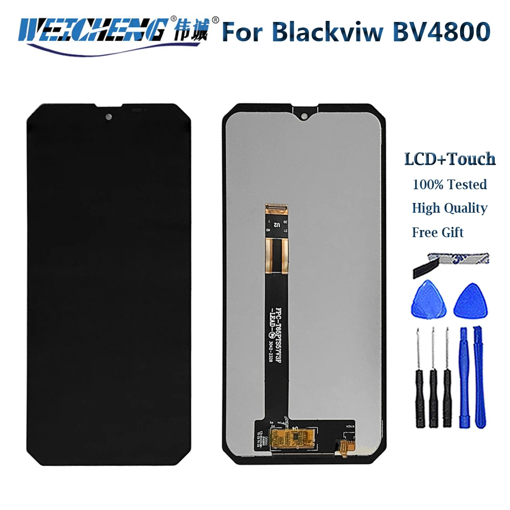 

For BLACKVIEW BV4800 LCD Display + Touch Screen Replacement 100% Tested Work Screen Blackview BV 4800 LCD Screen