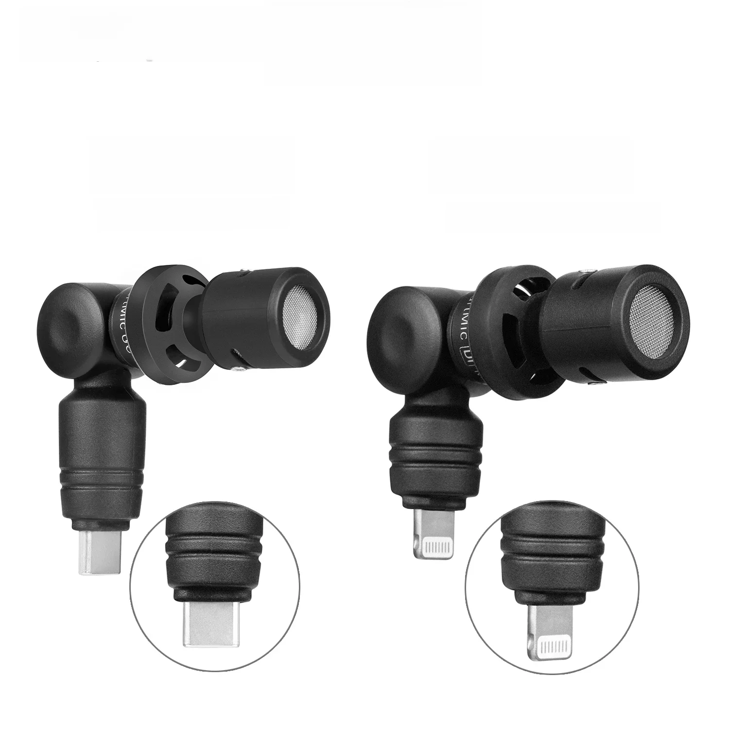 Saramonic-SmartMic Di/UC Mini Microfone, iPhone, Android, PC, Computador, Laptop, Celular, Gravação