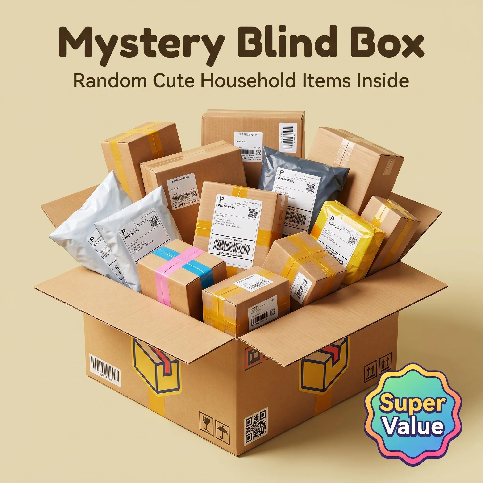 Home Kitchen & Bathroom - Mystery Home Essentials Box, Surprise Household