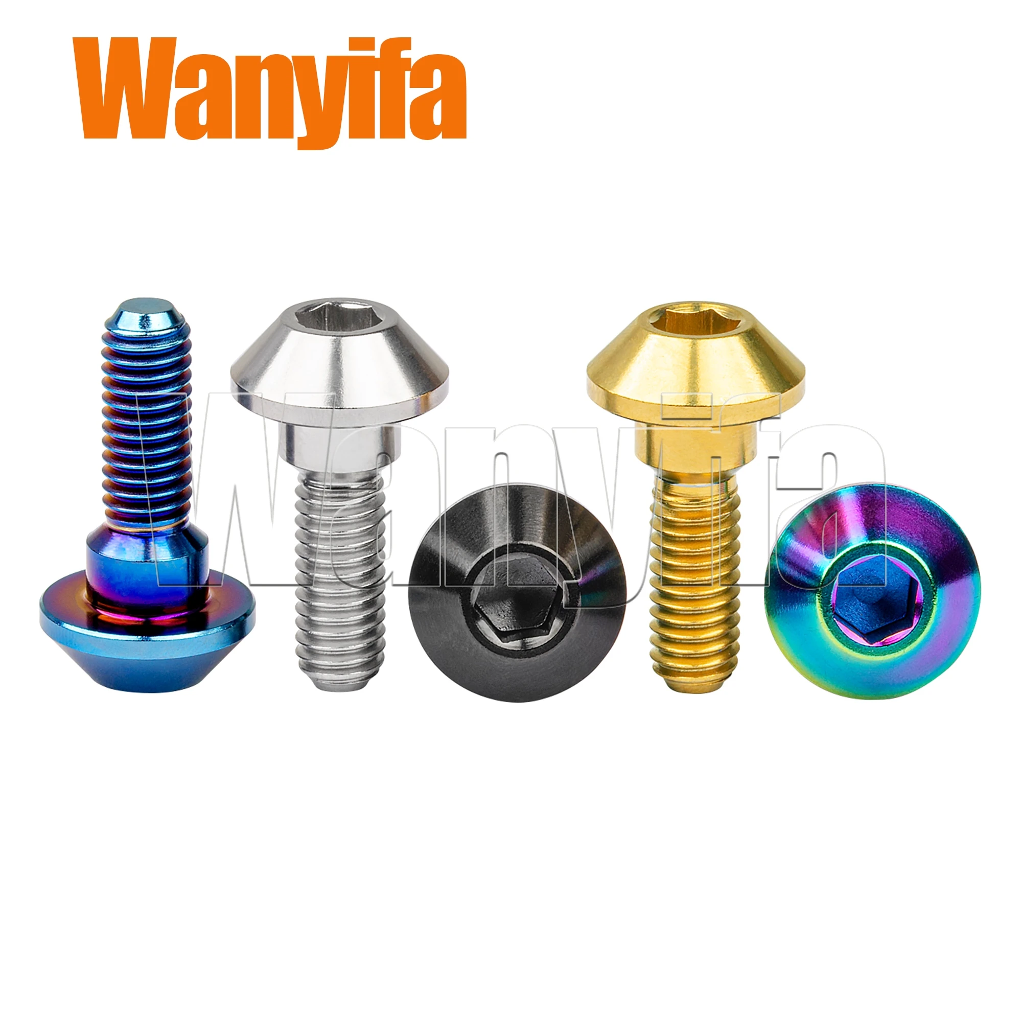 Wanyifa Motorfiets Bout M6x20/25mm Schijfrem Deel Paraplu Hoofd Hex Schroeven voor Yamaha Accessoires