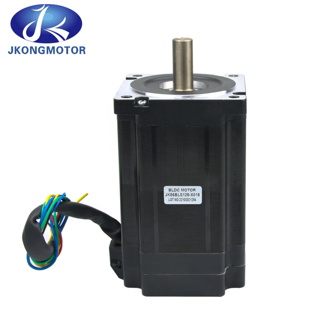 Imagem -04 - Jkongmotor 86 mm Jk86bls125-x015 sem Escova dc Motor para Venda 48v 660w Bldc Salão Sensor Motor Elétrico 2.1n. m Bldc Motor Conjunto