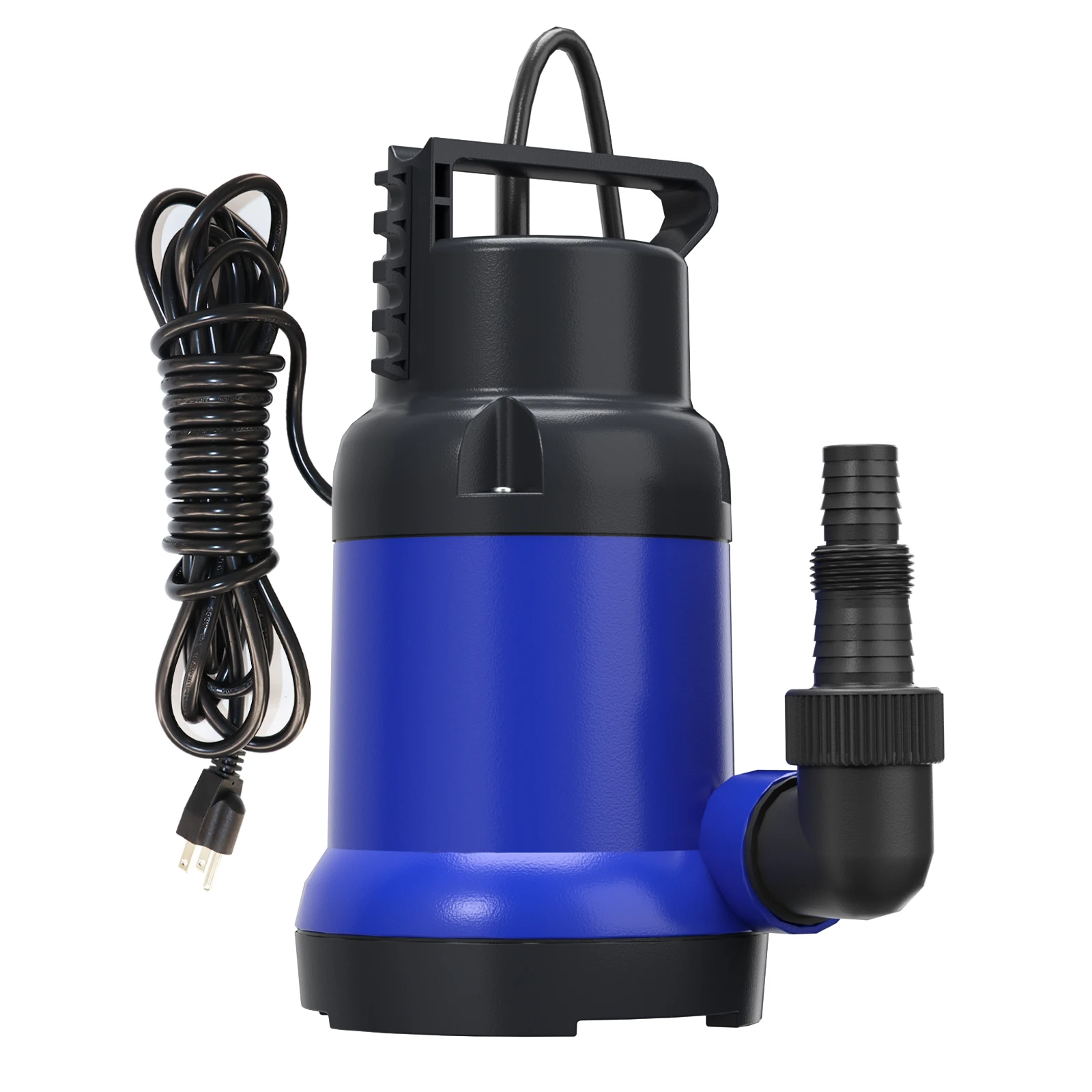Bomba de sumidero de agua sumergible, 1HP, 3700GPH, utilidad eléctrica portátil para piscina, drenaje de bañera de hidromasaje, sótano