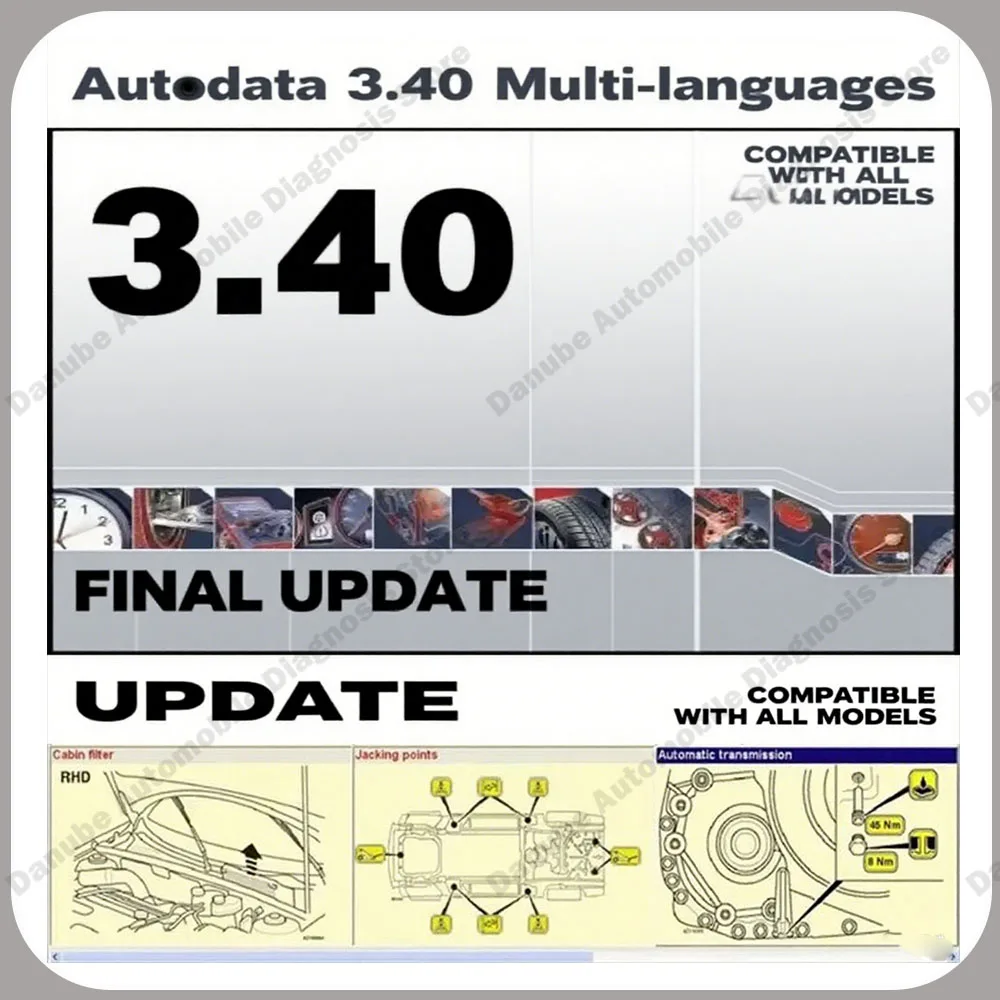 

New AutoData 3.40 Version | Car Wiring Diagrams Software | Easy Install with Video Guide | Multilingual | Free Technical Support