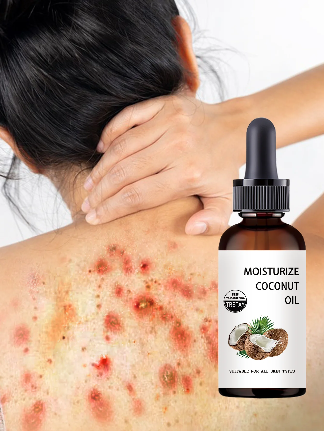 Unscented Body Moisturizing Oil with Vitamin E Formula for Long Lasting Hydration to Improve Dullness and Dryness Perfect for Da - Image 6