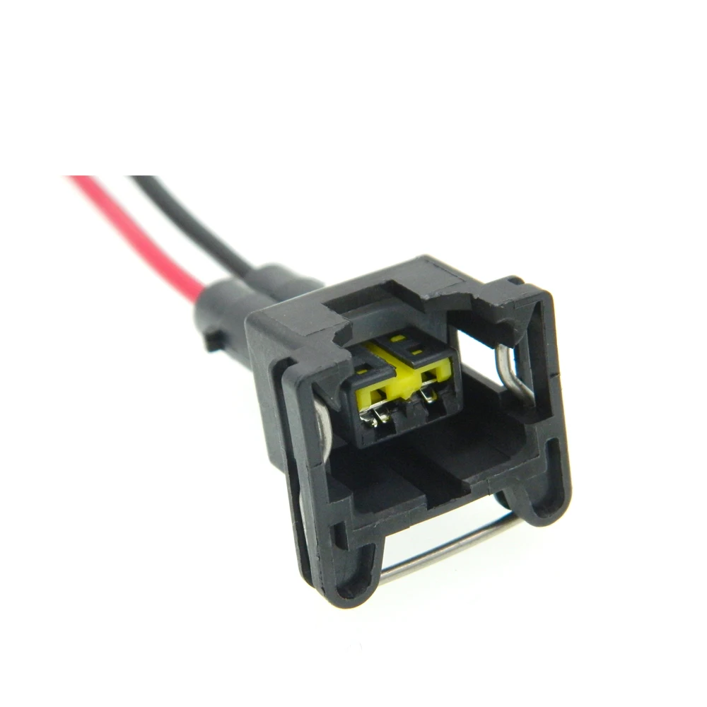 10 Stück Einspritzdüsen-Steckverbinder, Verdrahtungsstecker, Clips, Boost-Magnetventil, passend für EV1 OBD1 Pigtail Cut & Splice 440cc 650cc 850cc 1000cc – Detail 4