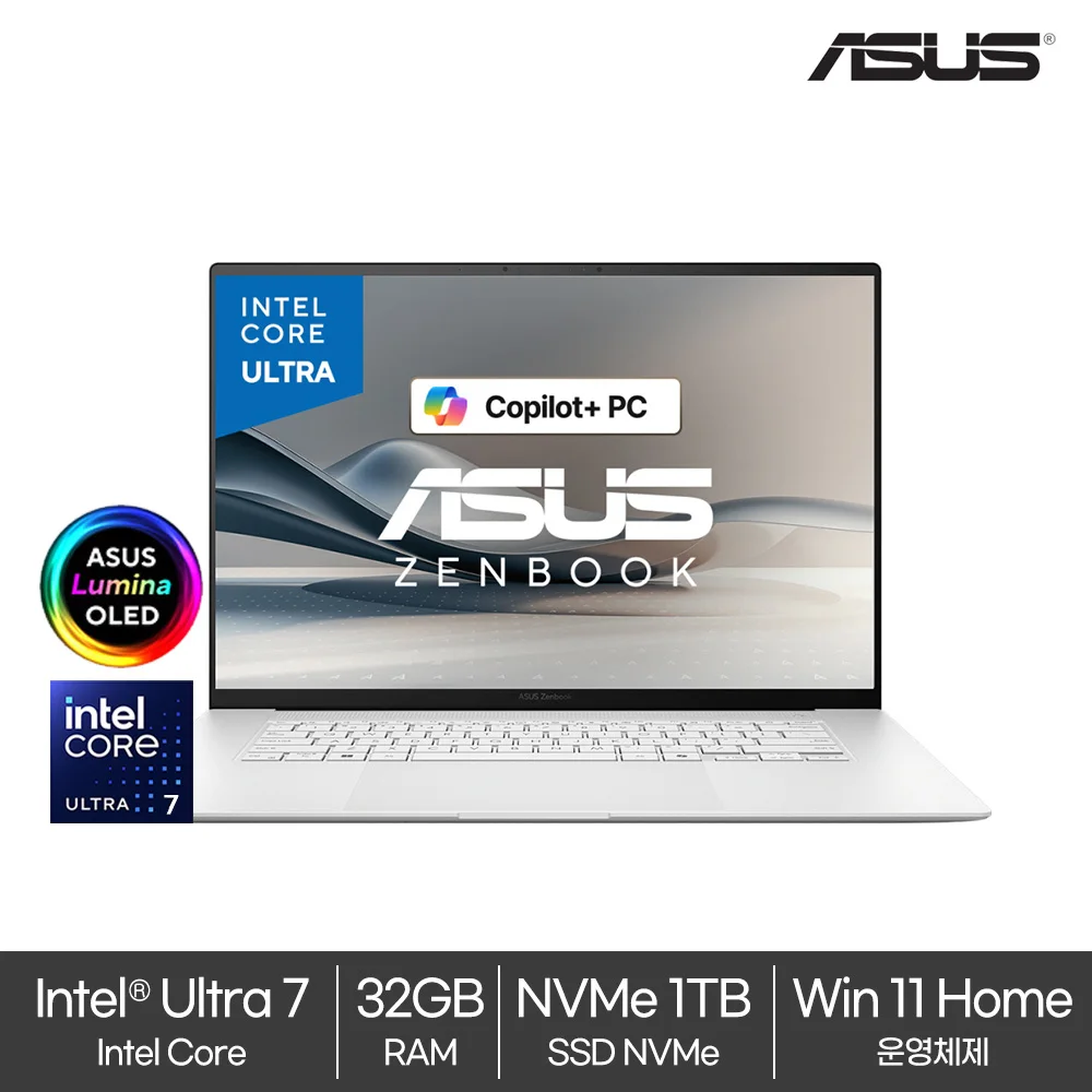 25 years release ASUS Zen Book S 16 (32GB/1TB/Win11 equipped/touch screen/white) high-specification high-performance ultra-light light for college student work