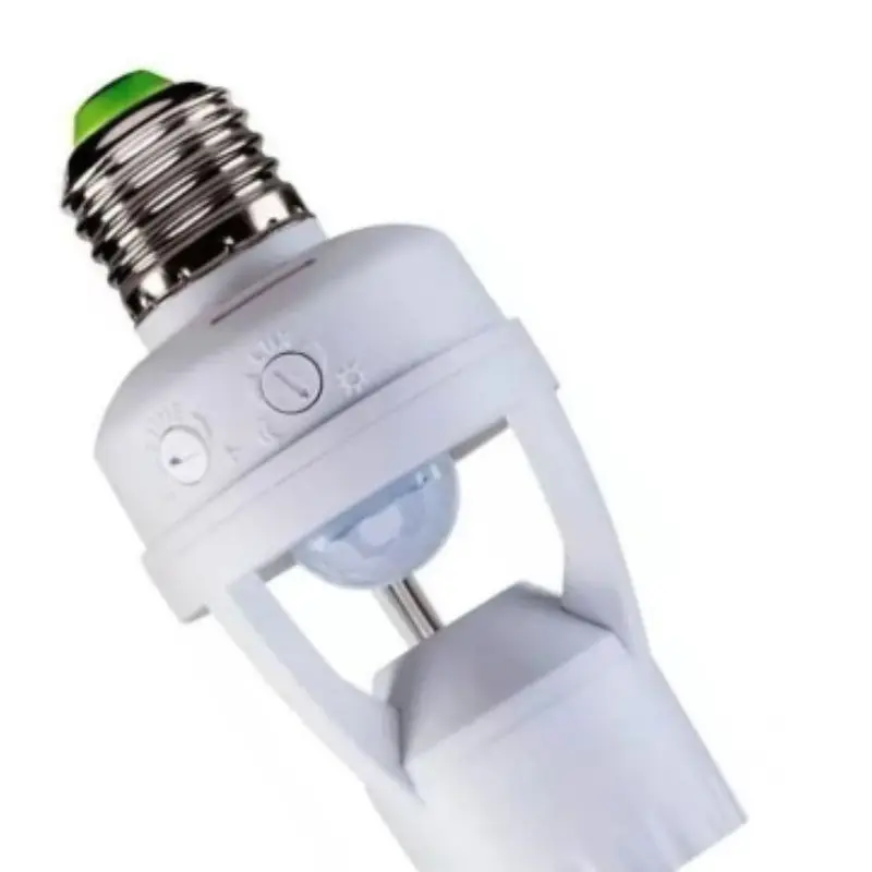 Presence Sensor With Photocell For E27 Socket Lamp