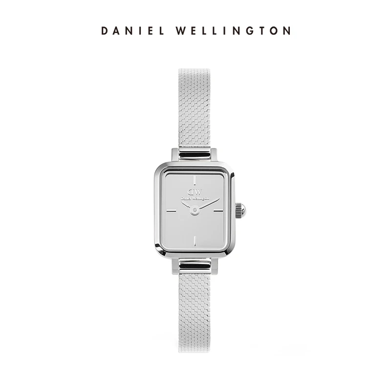

Daniel Wellington DW Quadro Mini Women Watch 15.4x18.2mm Luxury Rectangular Square Dial Stainless Steel Mesh Quartz Ladies Watch