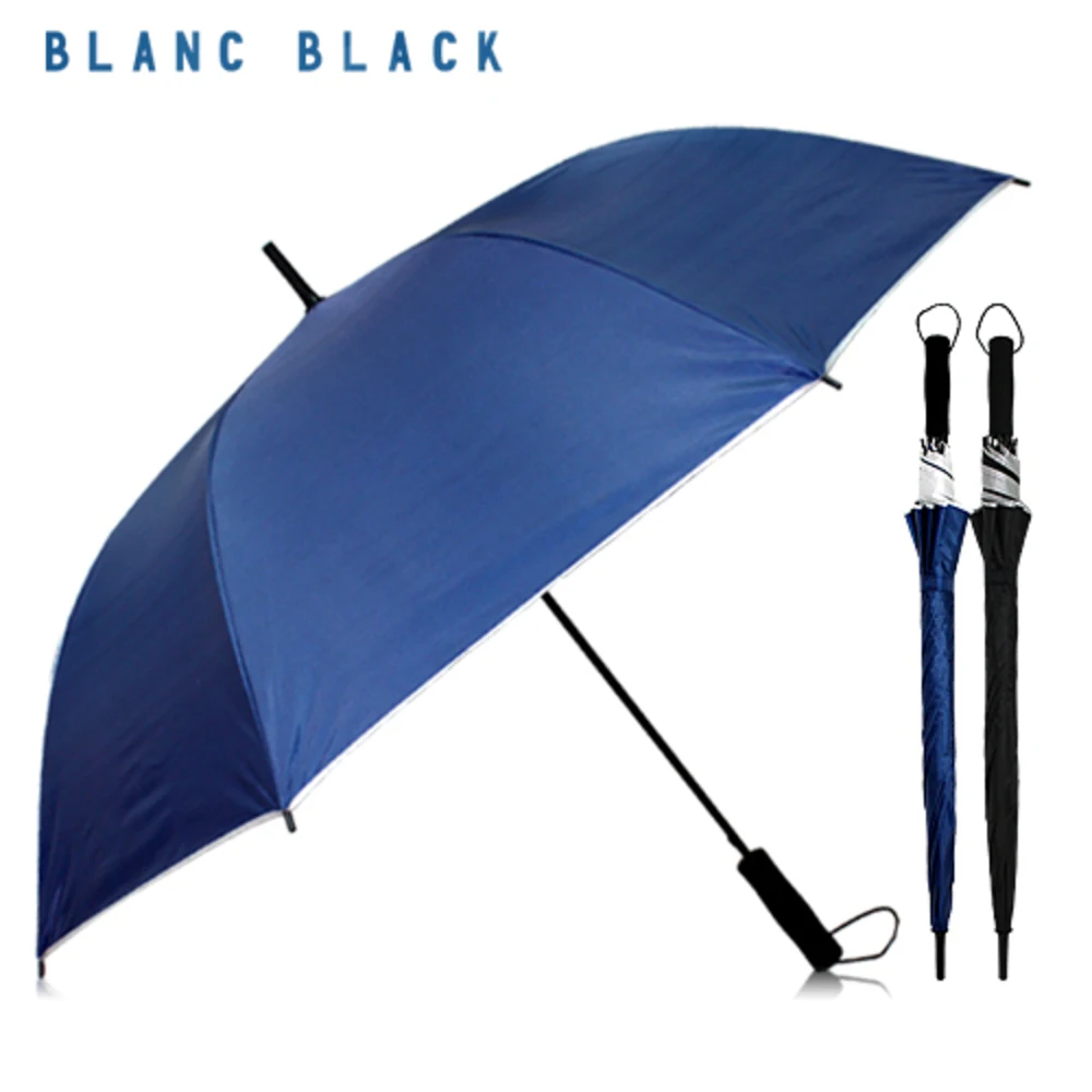 [1 + 1] Blanc black 70 silver coated field umbrella (2 colors)