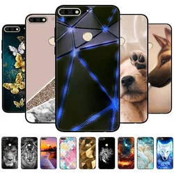 For Huawei Honor 7C Pro Case LND-L29 Silicone Shockproof Soft TPU Phone Cover For Huawei Honor 7C 5.99