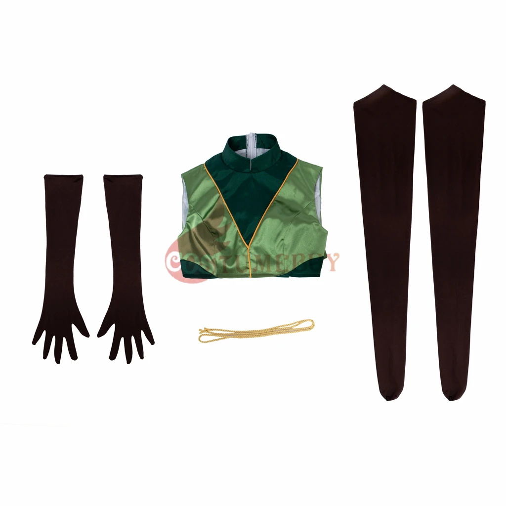 Costumebuy Machina Keyleth Cosplay Costume Critical Role Sexy Dress With Gloves Stockings Halloween Skirt Outfit