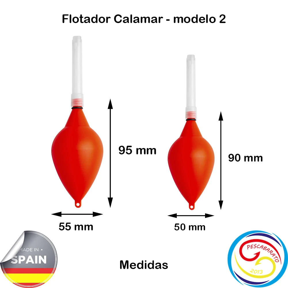 Flotador especial para calamar – Pesca deportiva
