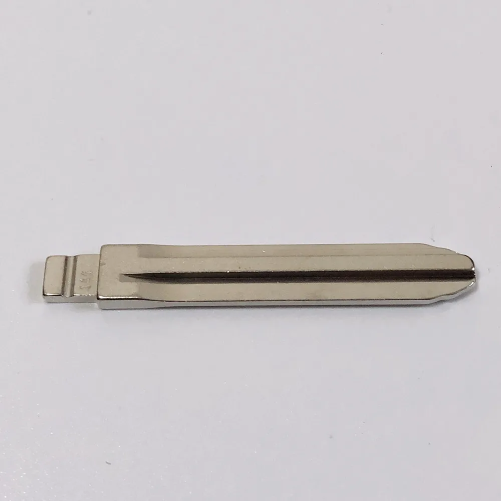 10pcs #111 Metal Uncut Flip KD Remote Car Key Blade TOY43R for Subaru XV KD VVDI Flip Remote Key Blade