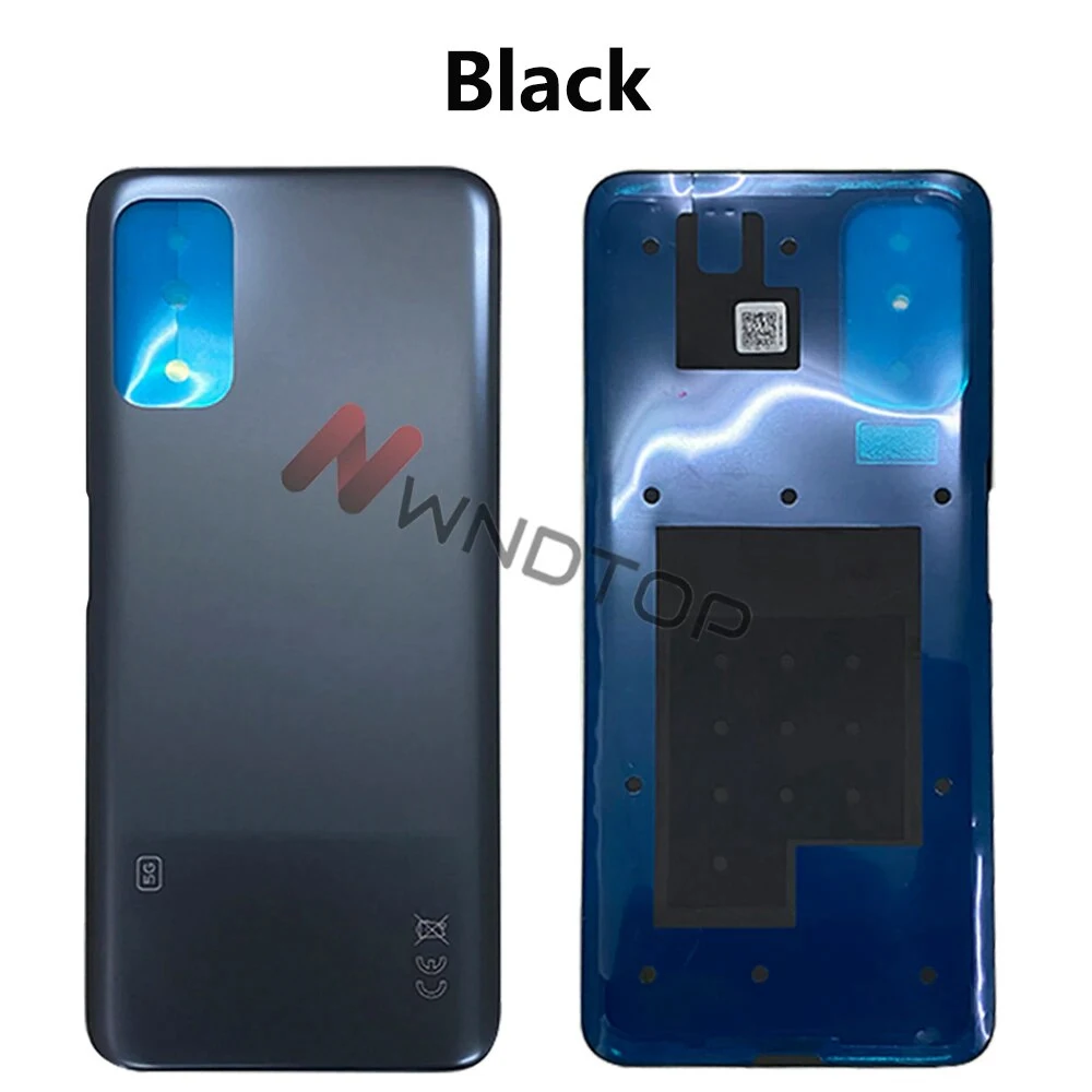 For Xiaomi Redmi Note 10 5G Battery Cover Back Glass Panel Note10S Rear Housing Case M2103K19G For Redmi Note 10 5G Back Cover