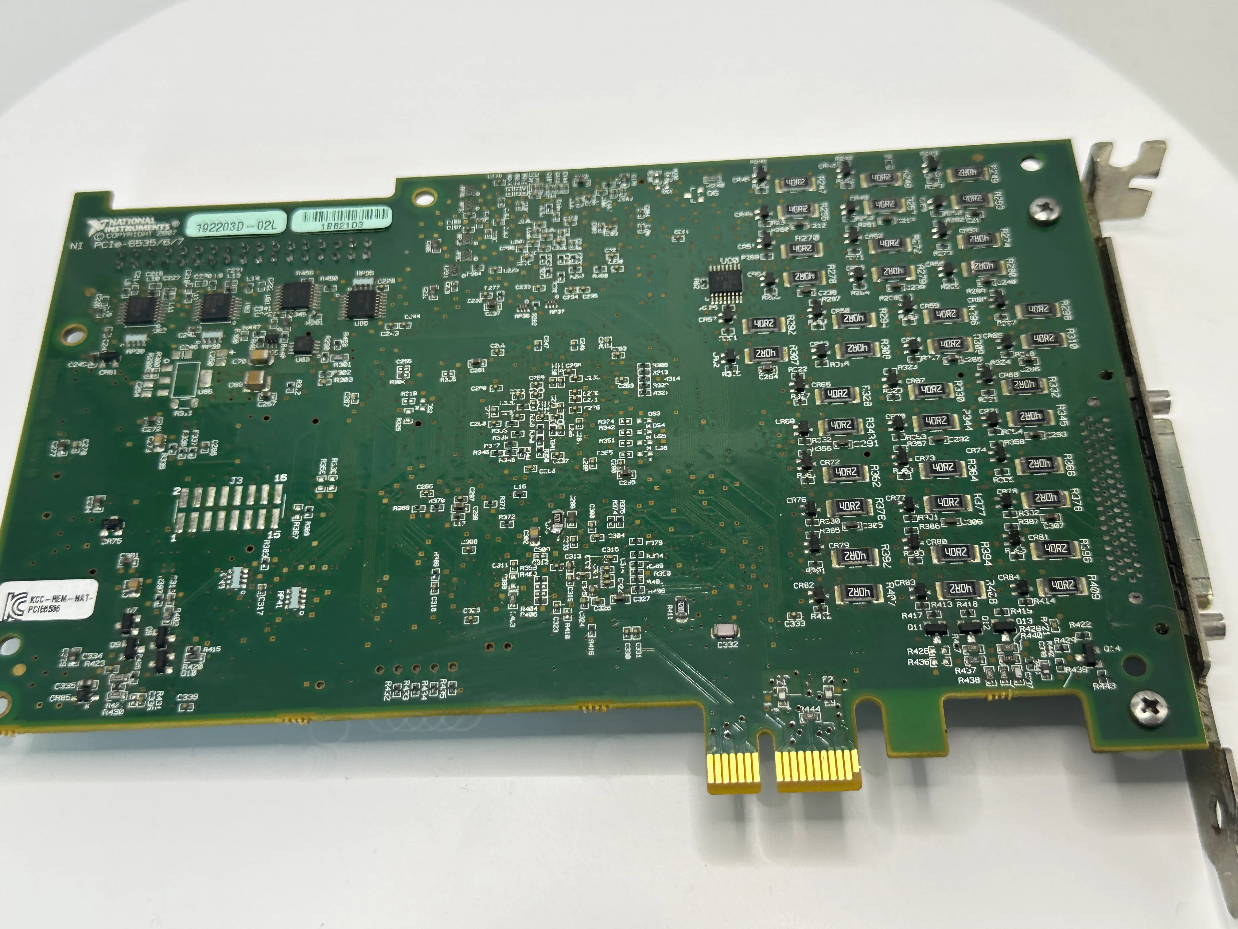 National Instruments PCIe-6536 Digital Data And Control Card