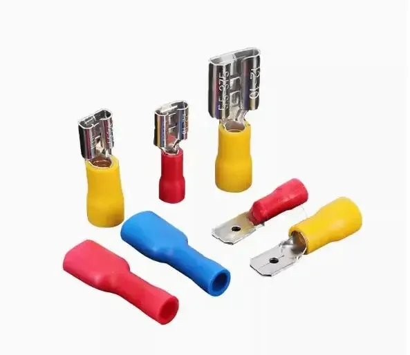 100 sztuk MDD1.25-110 FDD1.25-110 MDD2-250 FDD2-250 zaciski miedziane męskie żeńskie złącze izolacyjne koniec elektryczne zaciski zaciskane — zdjęcie 2