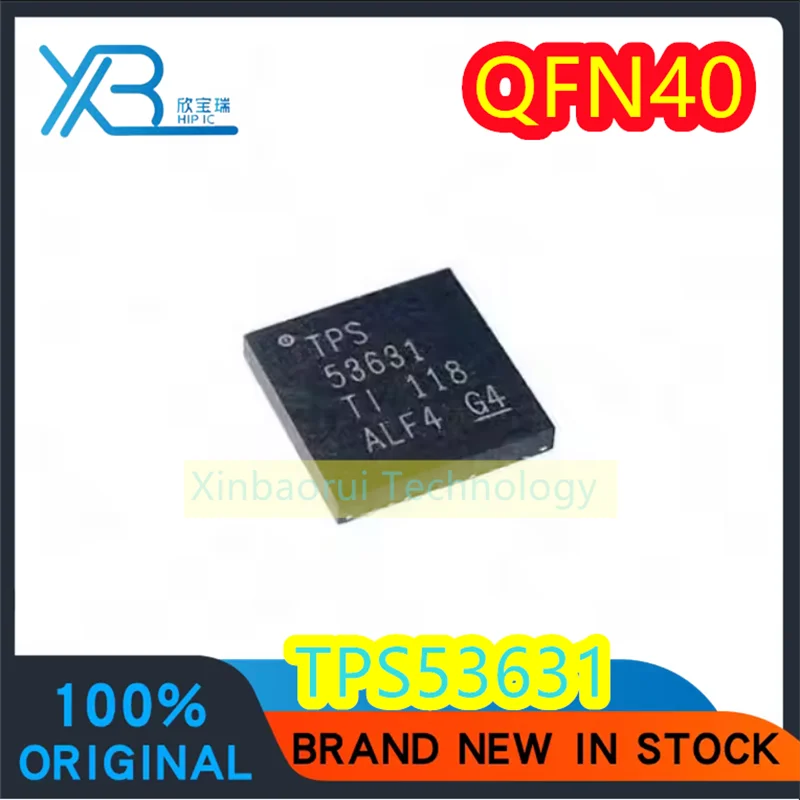 (1/5pieces) TPS53631RSBR TPS53631 QFN-40 Special Purpose Voltage Regulator Chip IC 100% Brand New Original Consumer Electronics