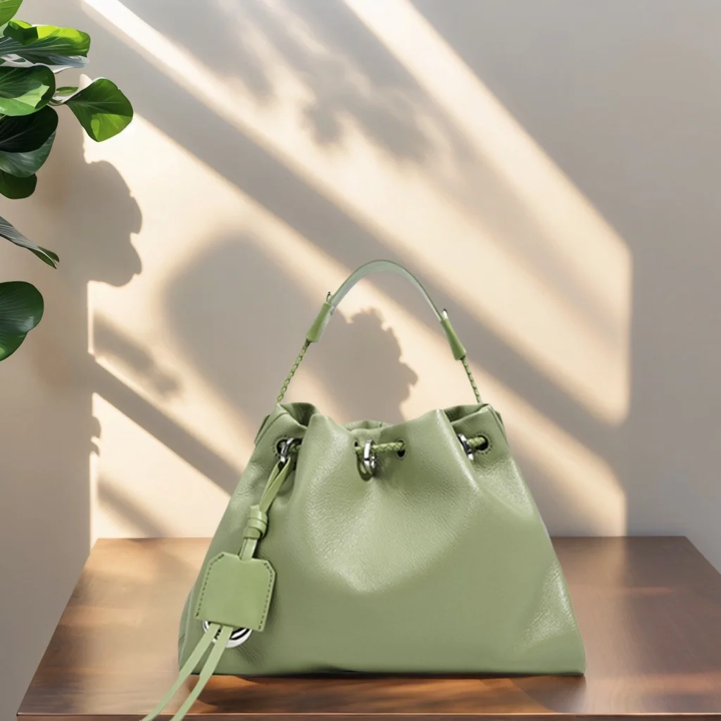 

2025 new design luxury bag genuine leather ladies bag fashion large capacity lightweight shoulder bag tote bag travel