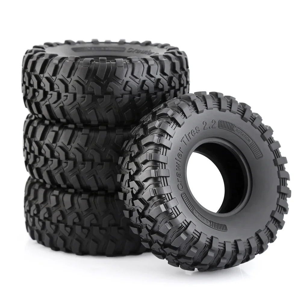 RC 130MM 2,2" Gummifelsen Reifen für 1:10 RC Rock Crawler Axial SCX10 Canyon Trail 105 Felgen TRX4 TRX6 # 8174