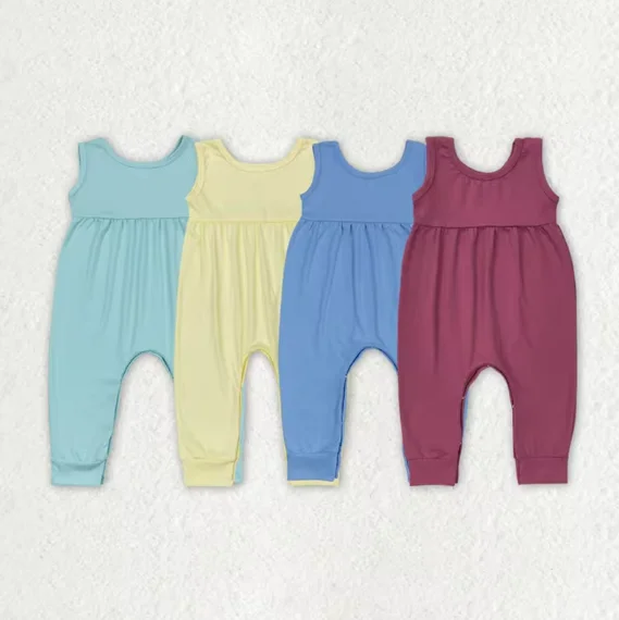 

Hot Sale Baby Infant Girls Romper Sibling Brother Sister Sleeveless Summer Cotton Rompers Boutique Toddler Kids Boys Rompers